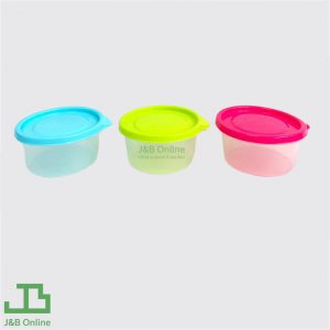 Safe Box Round Plastic 300 ml Pack 5 JCP6061